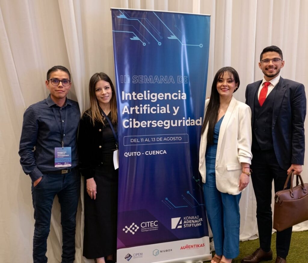 Becario del ICIC participó de la III Semana de Inteligencia Artificial y Ciberseguridad en Ecuador Becario del ICIC participó de la III Semana de Inteligencia Artificial y Ciberseguridad en Ecuador